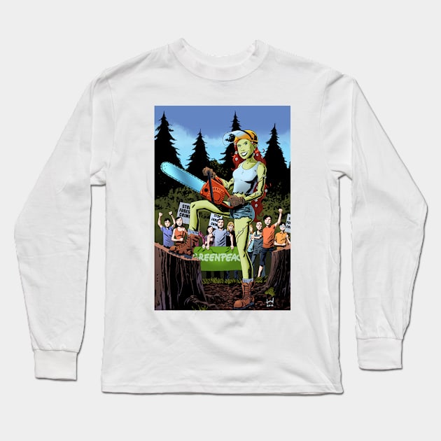 poison ivy Long Sleeve T-Shirt by Diablo